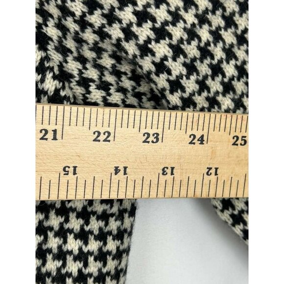 Ralph Lauren Women's Size 2X Merino & Lambswool Blend Coat Houndstooth - Picture 4 of 13